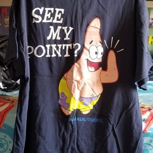 Patrick universal studios t shirt
